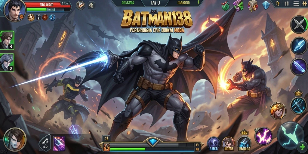 Tampilan permainan <strong>BATMAN138</strong> yang menegangkan dan visual yang indah.