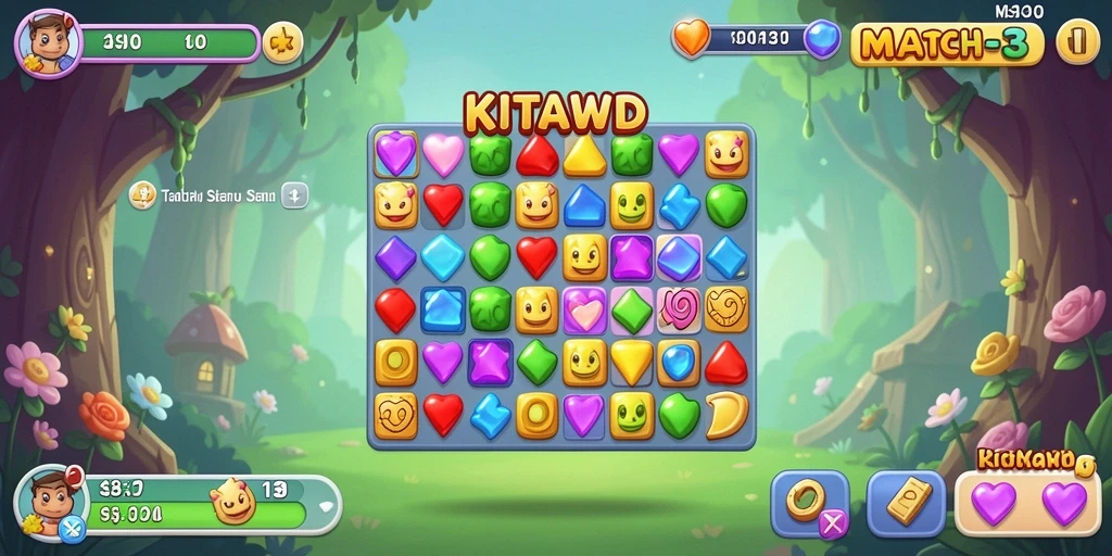 Tampilan menarik dari gameplay seru KITAWD.