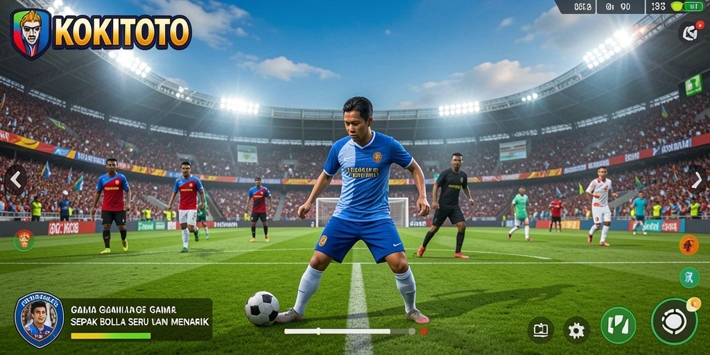 Tampilan gameplay KOKITOTO yang mengasyikkan dan penuh aksi.